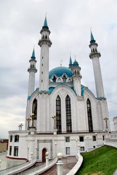 Qolsharif Mosque in Kazan Kremlin, Tatarstan, Russia