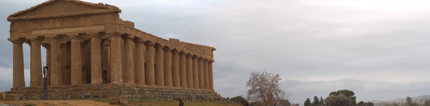 Concord Temple. Valley of temples of Agrigento. Sicily
