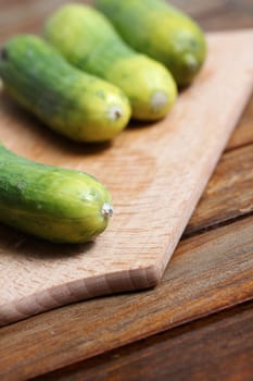 fresh cucumbers