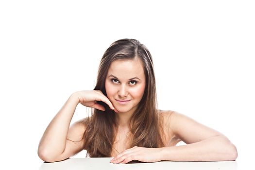 Image of a young and beautiful woman