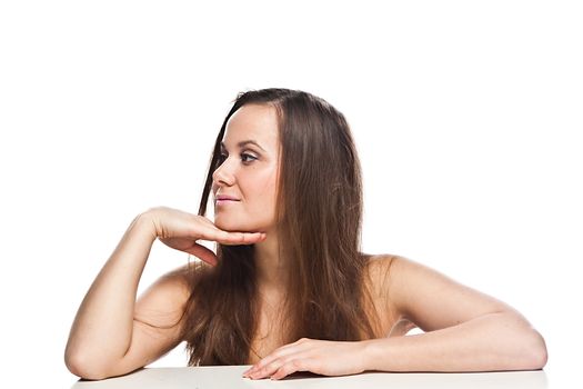 Image of a young and beautiful woman