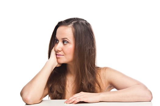 Image of a young and beautiful woman