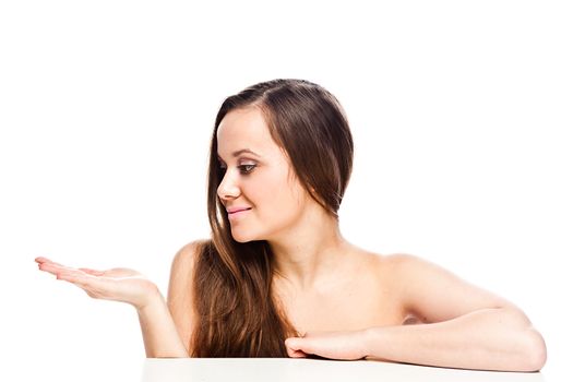 Image of a young and beautiful woman