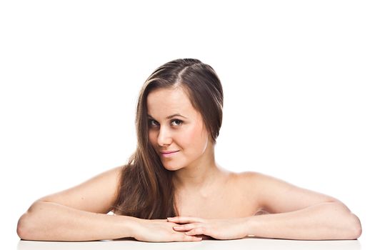 Image of a young and beautiful woman