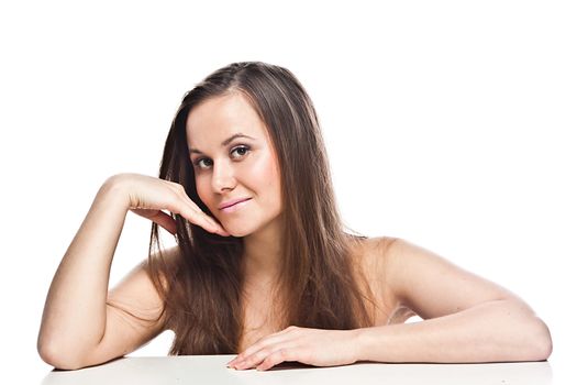 Image of a young and beautiful woman