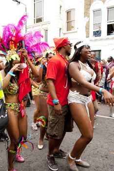 Notting Hill Carnival 2012 in London UK