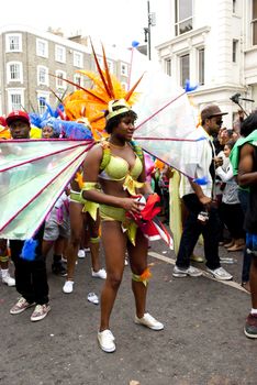 Notting Hill Carnival 2012 in London UK