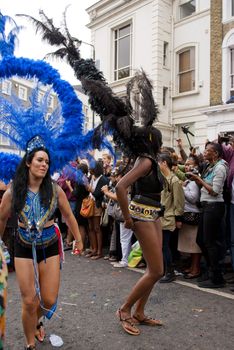 Notting Hill Carnival 2012 in London UK