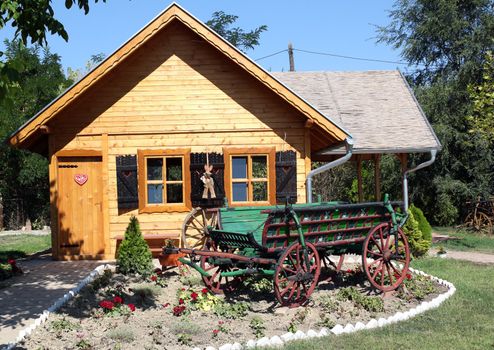 wooden house