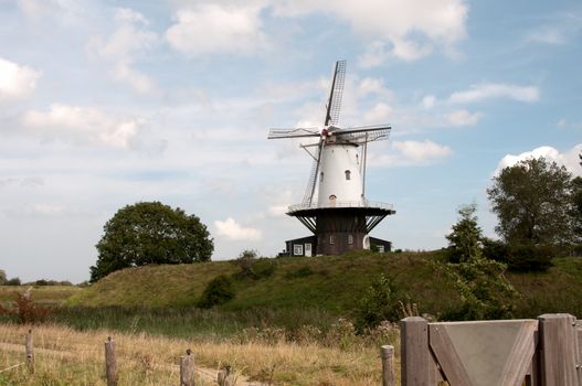 the windmill from Veere in Holland