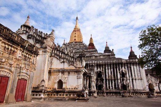 ananda temple in bagan, myanmar