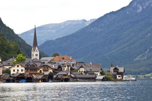 hallstatt village in austria