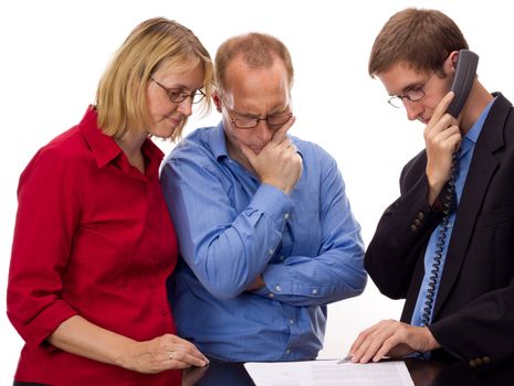 People signing of an agreement