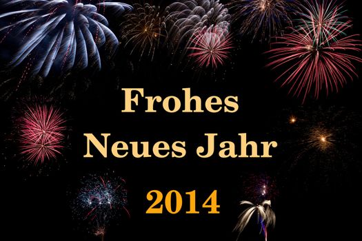 Frohes Neues Jahr 2014 (deutsch/german)
