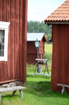 View from the countryside in Sweden