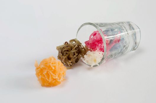  dessert made from coconut , Thai style dessert