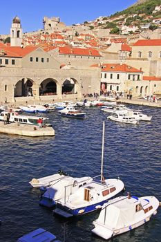 Old Harbour at Dubrovnik, Croatia