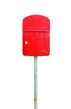 mailbox on a white background