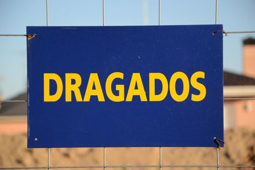 dredging dragado signa in spanish work