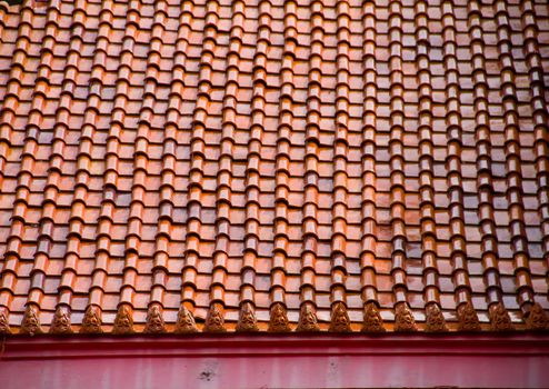 Thai temple roof