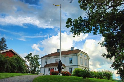 Archbishop Nathan Söderbloms birth home in Sweden