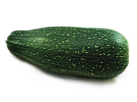 fresh zucchini isolated on a white background