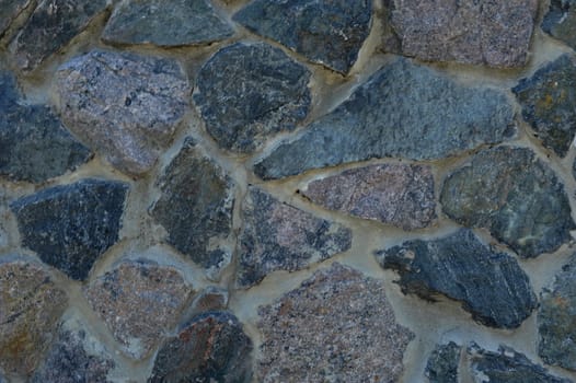 Pattern of old stone Wall Surfaced