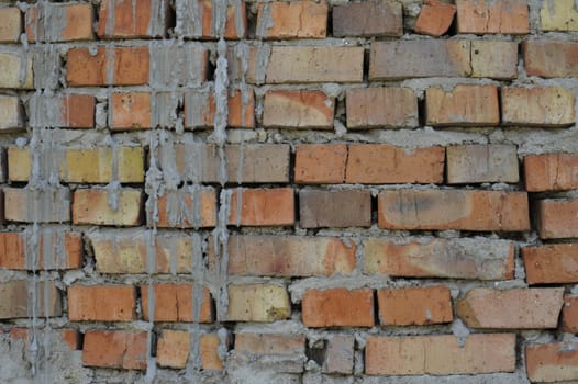 Background of stone wall made with blocks
