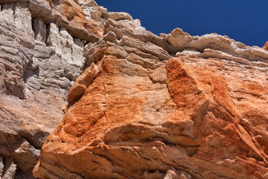 Red Rock Canyon State Park near Bakersfield, California.