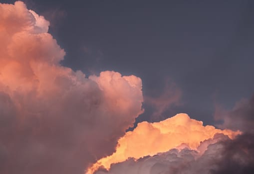  Meteorology background, Dramatic Cumulonimbus storm clouds signally thunderstorm weather