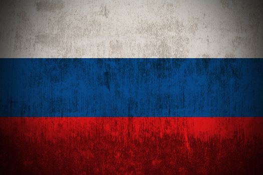 Weathered Flag Of Russia
, fabric textured