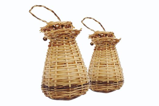 Thailand bamboo fishing trap made from bamboo wood