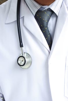 Doctor and  stethoscope