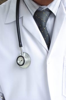 Doctor and  stethoscope