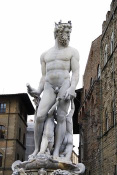 Poseidon Statue from Florence (Fontana del Nettuno), Italy 