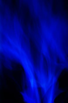 Abstract smoke on black 