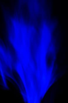 Abstract smoke on black 