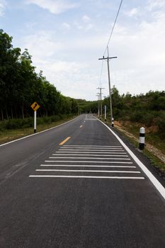 Winding Road in Thailand