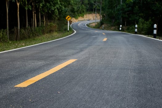 Winding Road in Thailand