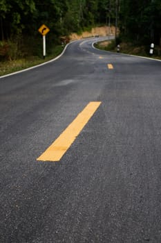 Winding Road in Thailand