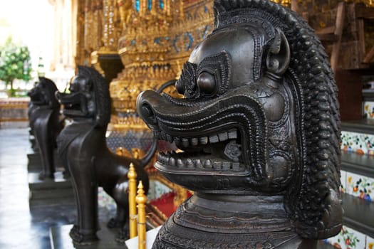 Statue in Grand Palace, Thailand