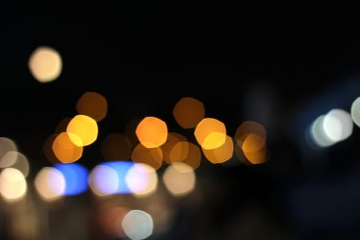 city bokeh background