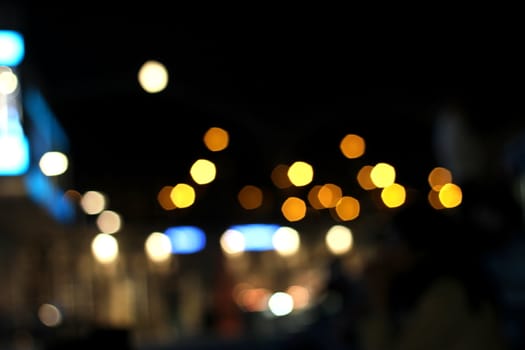 city bokeh background