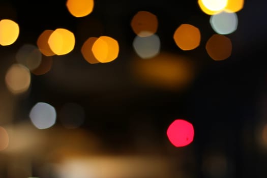 city bokeh background