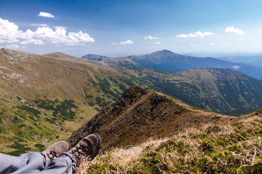 Chornohora ridge in the Ukrainian Carpathians