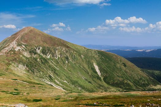 Chornohora ridge in the Ukrainian Carpathians