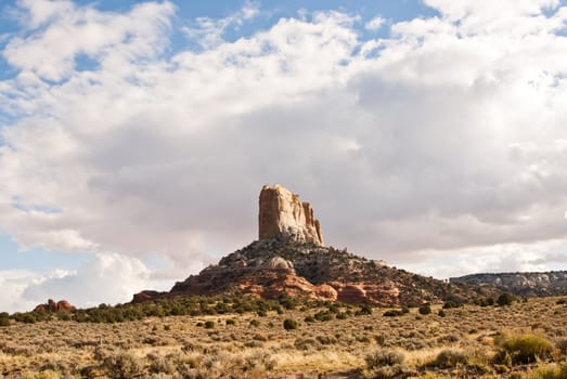 Desert rock scenic landscape Colorado USA