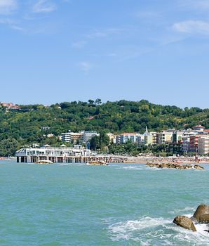 View of Cattolica in Italy.