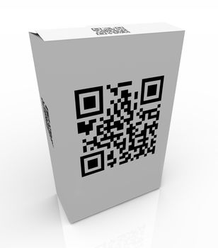 The QR Code on a product box allows you to scan the unique barcode and get special information on the product on your mobile smart phone or other device