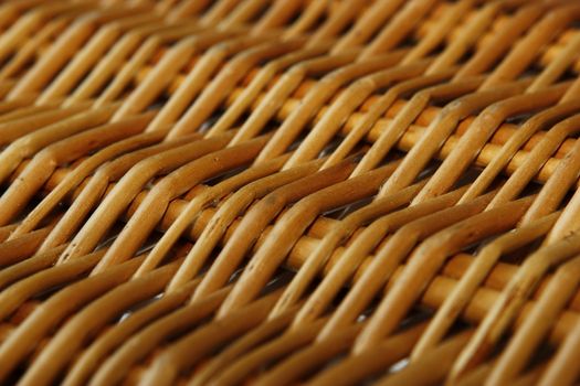 part of wicker basket